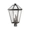 Z-Lite Talbot 3 Light Outdoor Post Mount Fixture, Oil Rubbed Bronze And Seedy 579PHXLR-ORB - alternate 1